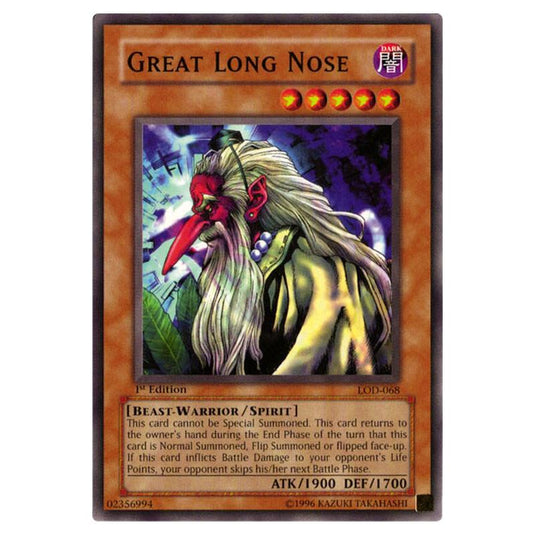 Yu-Gi-Oh! - Legacy of Darkness - Great Long Nose (Common) LOD-068