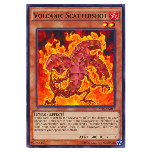 Yu-Gi-Oh! - Astral Pack Seven - Volcanic Scattershot (Common) AP07-EN017