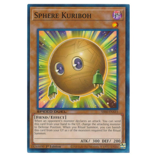 Yu-Gi-Oh! - Speed Duel Starter Decks - Match of the Millennium - Sphere Kuriboh (Common) SS04-ENA15