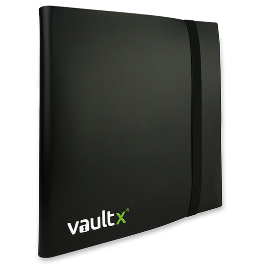 Vault X - 12-Pocket - Strap Binder - Black