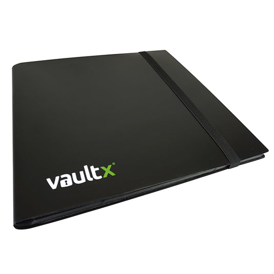 Vault X - 12-Pocket - Strap Binder - Black