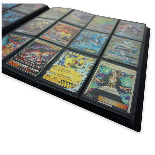 Vault X - 12-Pocket - Strap Binder - Black