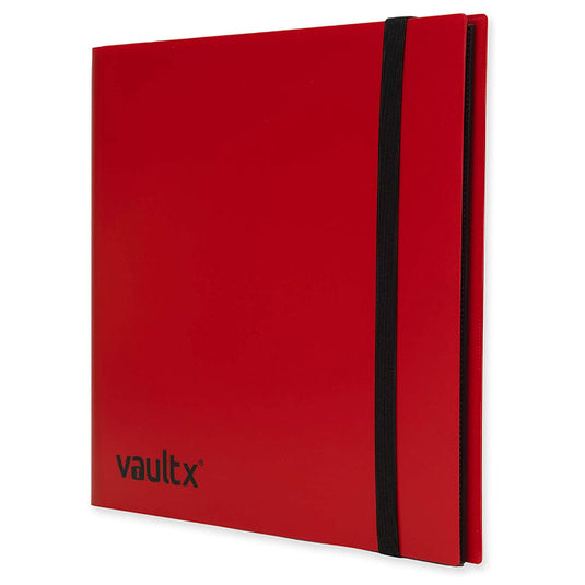 Vault X - 12-Pocket - Strap Binder - Red