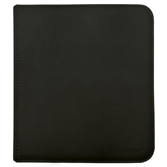 Ultra Pro - 12-Pocket Zippered PRO-Binder - Black