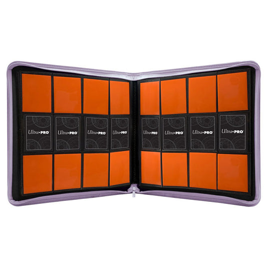 Ultra Pro - 12-Pocket Zippered PRO-Binder - Purple