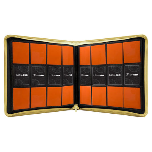Ultra Pro - 12-Pocket Zippered PRO-Binder - Yellow