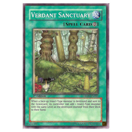 Yu-Gi-Oh! - Crimson Crisis - Verdant Sanctuary (Common) CRMS-EN060