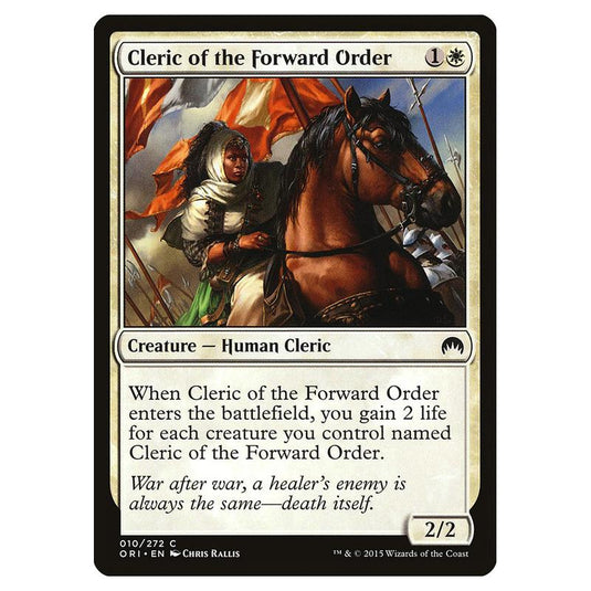 Magic The Gathering - Magic Origins - Cleric Of The Forward Order - 10/272