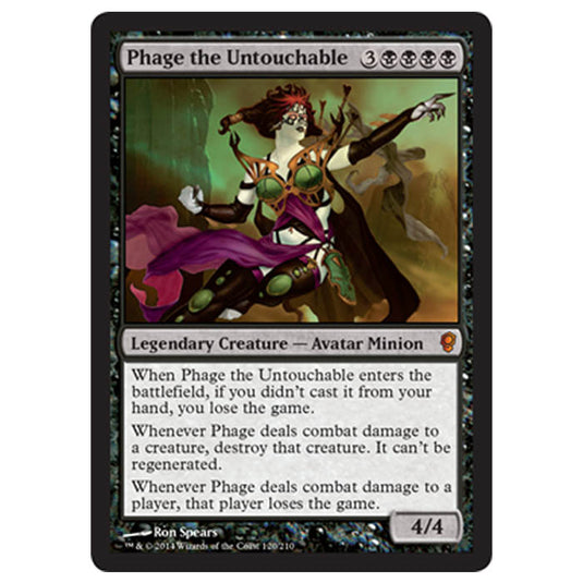 Magic the Gathering - Conspiracy - Phage the Untouchable - 120/210