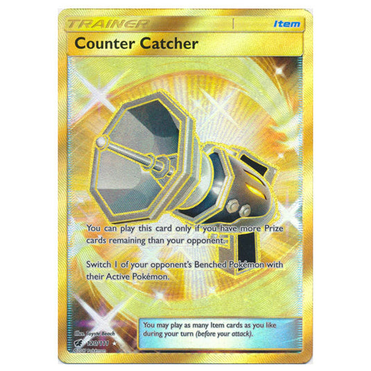 Pokemon - Sun & Moon - Crimson Invasion - Counter Catcher (Secret Rare) - 120/111