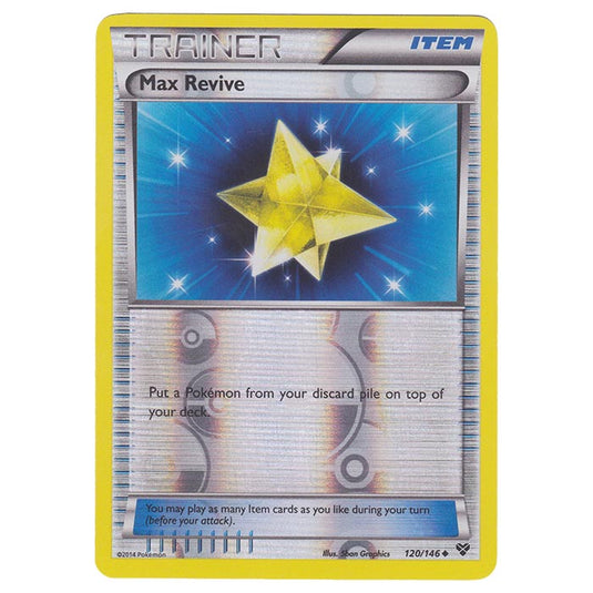Pokemon - XY Base Set - (Reverse Holo) Max Revive - 120/146