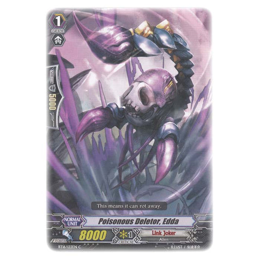 CFV - Legion Of Dragons & Blades - Poisonous Deletor Edda - 122/144