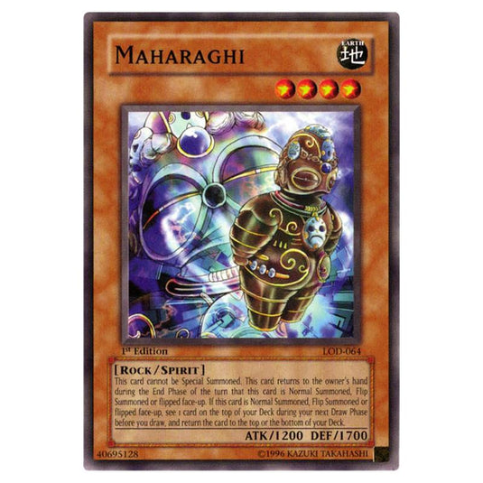 Yu-Gi-Oh! - Legacy of Darkness - Maharaghi (Short Print) LOD-064