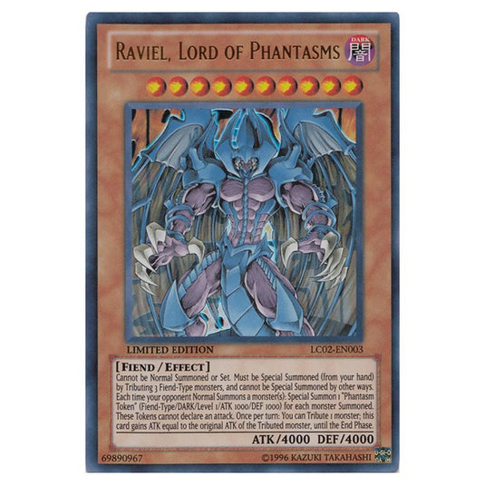 Yu-Gi-Oh! - Legendary Collection 2 - The Duel Academy Years - Raviel, Lord of Phantasms (Ultra Rare) LC02-EN003