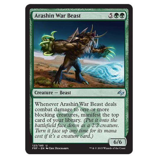 Magic the Gathering - Fate Reforged - Arashin War Beast - 123/185
