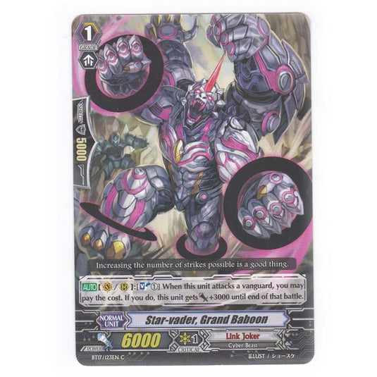 CFV - Blazing Perdition - Star vader Grand Baboon - 123/144