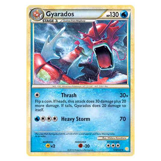 Pokemon - HGSS - Gyarados - 123/123
