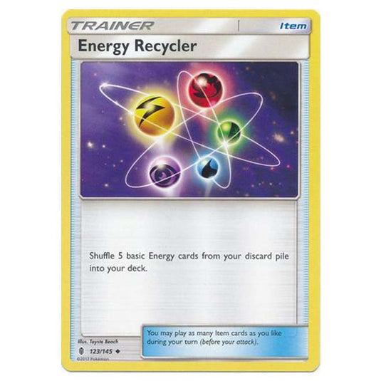 Pokemon - Sun & Moon - Guardians Rising - Energy Recycler - 123/145