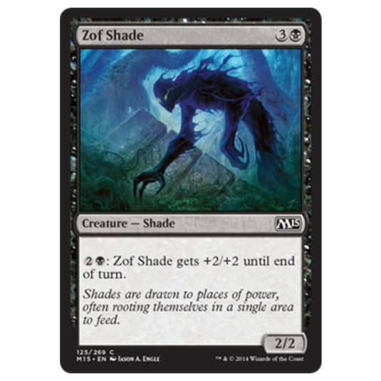 Magic the Gathering - M15 Core Set - Zof Shade - 125/269