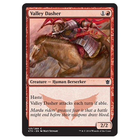 Magic the Gathering - Khans Of Tarkir - Valley Dasher - 125/269
