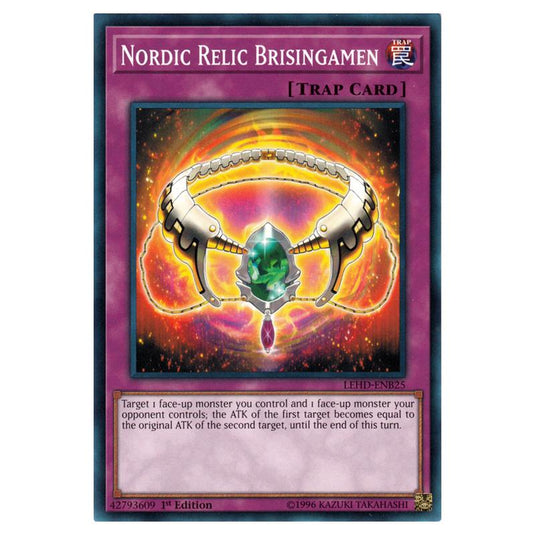 Yu-Gi-Oh! - Legendary Hero Decks - Nordic Relic Brisingamen (Common) LEHD-ENB25