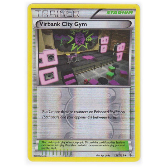 Pokemon - Black & White - Plasma Storm (Reverse Holo) - Virbank City Gym - 126/135