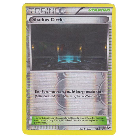 Pokemon - XY Base Set - (Reverse Holo) Shadow Circle - 126/146
