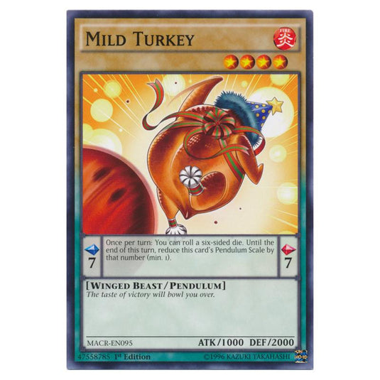 Yu-Gi-Oh! - Maximum Crisis - Mild Turkey (Common) MACR-EN095