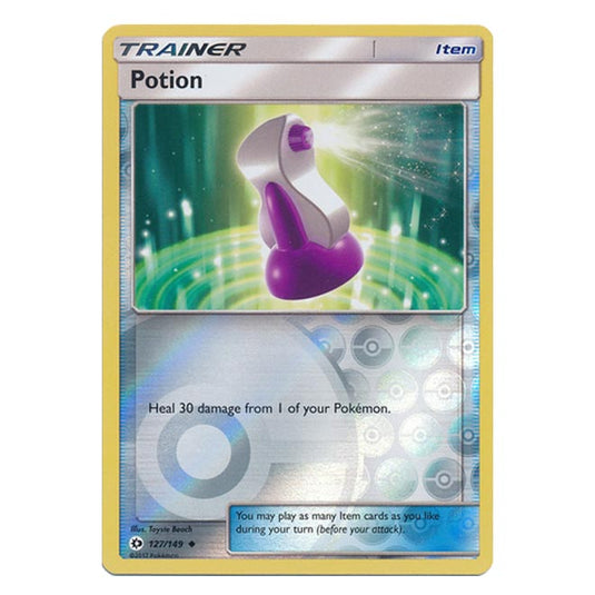 Pokemon - Sun & Moon - Base Set - (Reverse Holo) - Potion - 127/149