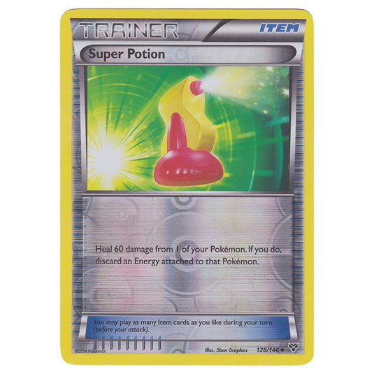 Pokemon - XY Base Set - (Reverse Holo) Super Potion - 128/146