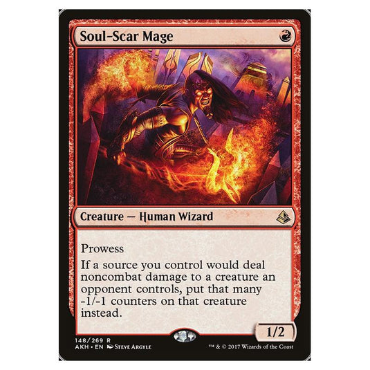 Magic the Gathering - Amonkhet - Soul-Scar Mage - 148/269