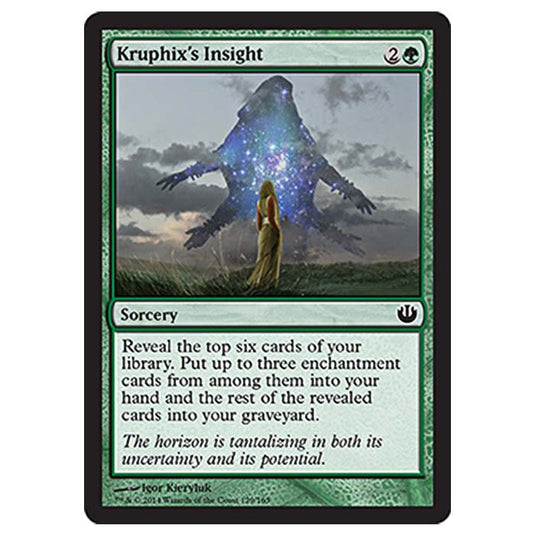 Magic the Gathering - Journey into Nyx - Kruphix's Insight - 129/165
