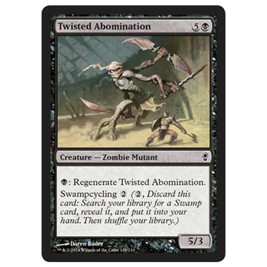 Magic the Gathering - Conspiracy - Twisted Abomination - 129/210