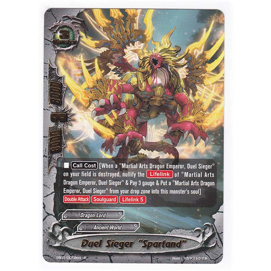 Future Card Buddyfight - Immortal Entities - Duel Sieger "Spartand" - 12/48