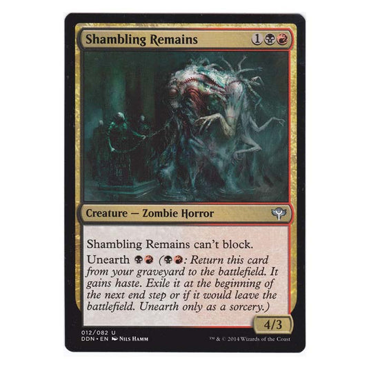 Magic the Gathering - Speed VS Cunning - Shambling Remains - 12/82