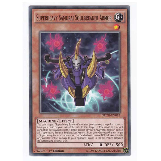 Yu-Gi-Oh! - The New Challengers - Superheavy Samurai Soulbreaker Armor - 12/99
