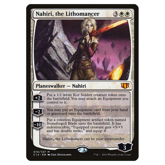 Magic The Gathering - Commander 2014 - Nahiri, The Lithomancer - 10