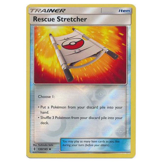 Pokemon - Sun & Moon - Guardians Rising - (Reverse Holo) - Rescue Stretcher - 130/145