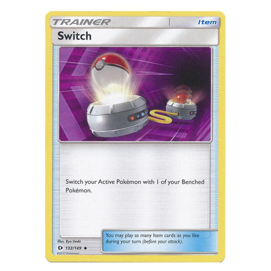 Pokemon - Sun & Moon - Base Set - Switch - 132/149