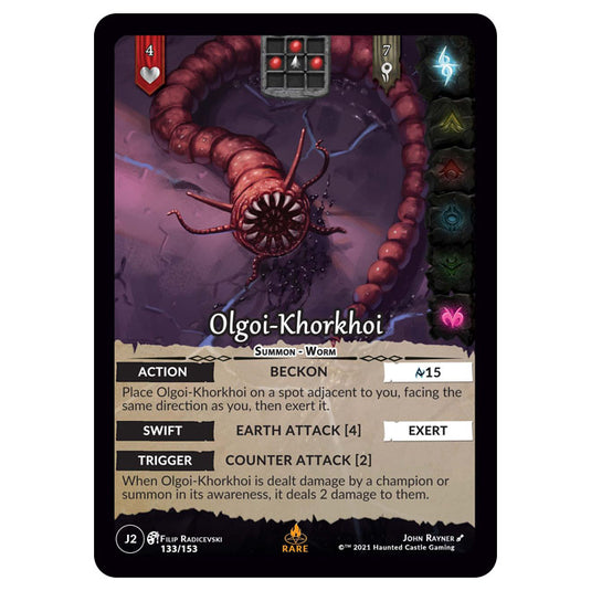 Genesis Battle of Champions - Welcome to Jaelara - Olgoi-Khorkhoi (Rare) J2133