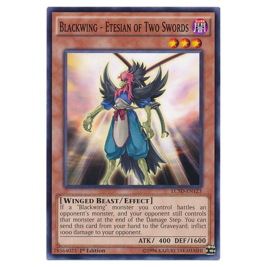 Yu-Gi-Oh! - Legendary Collection 5D's Mega Pack - Blackwing - Etesian of Two Swords (Common) LC5D-EN123