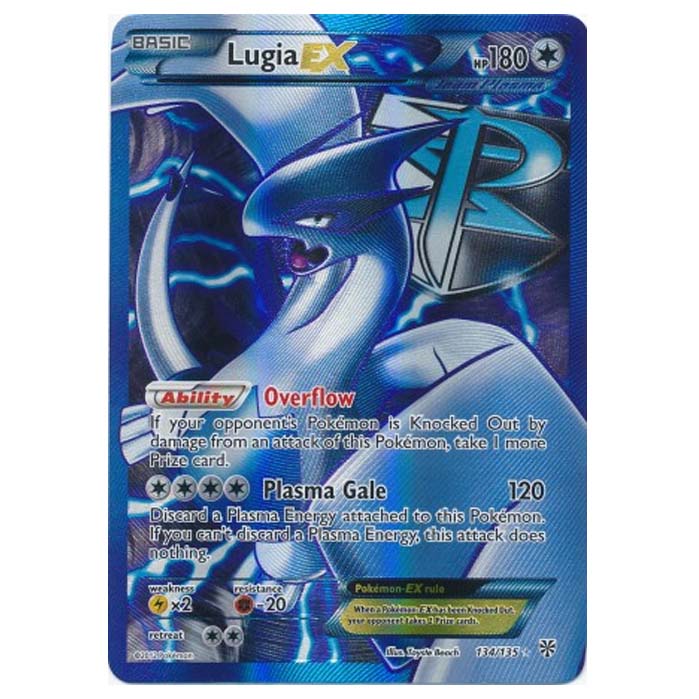 Pokemon - Black & White - Plasma Storm - Lugia-EX - Full Art