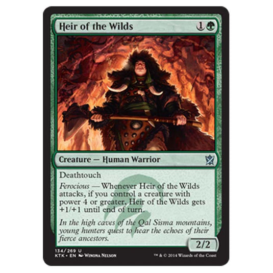Magic the Gathering - Khans Of Tarkir - Heir of the Wilds - 134/269