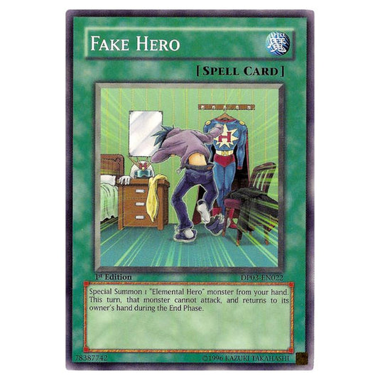 Yu-Gi-Oh! - Duelist Pack - Jaden Yuki 2 - Fake Hero (Common) DP03-EN022