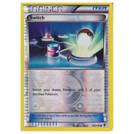 Pokemon - Black & White - Boundaries Crossed (Reverse Holo) - Switch 135/149