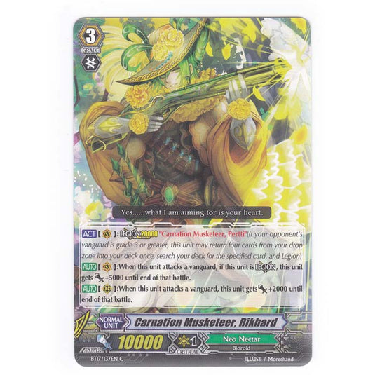 CFV - Blazing Perdition - Carnation Musketeer Rikhard - 137/144