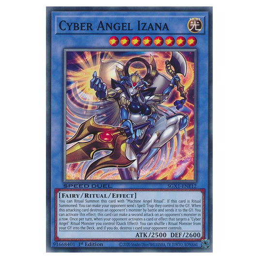 Yu-Gi-Oh! - Speed Duel GX - Duel Academy Box - Cyber Angel Izana (Common) SGX1-ENE12