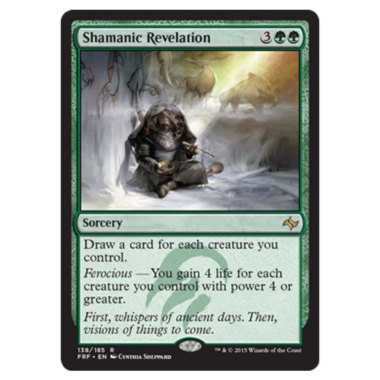 Magic the Gathering - Fate Reforged - Shamanic Revelation - 138/185