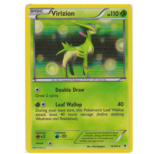 Pokemon - Black & White - Noble Victories - Virizion 13/101
