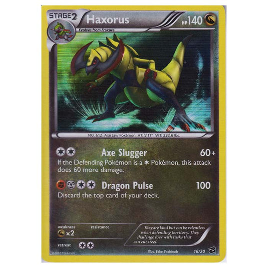 Pokemon - Dragon Vault - Haxorus - 16/20